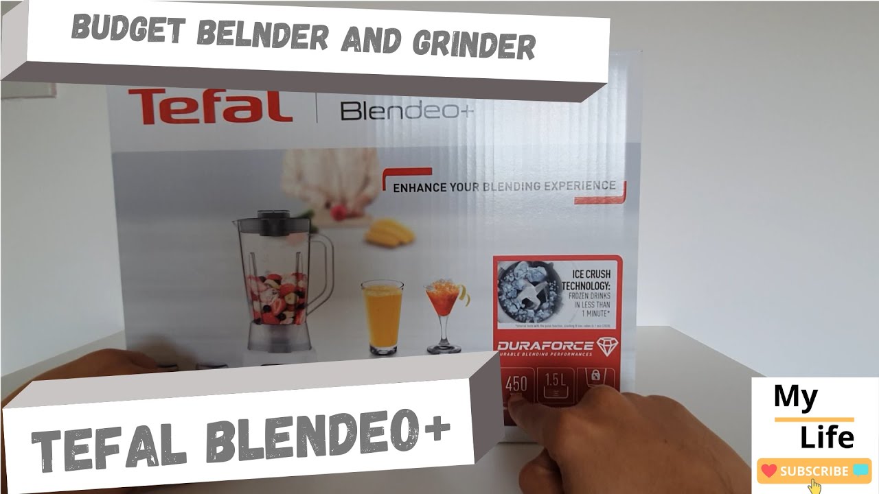 Unboxing Tefal Blendeo Plus BL2C3140