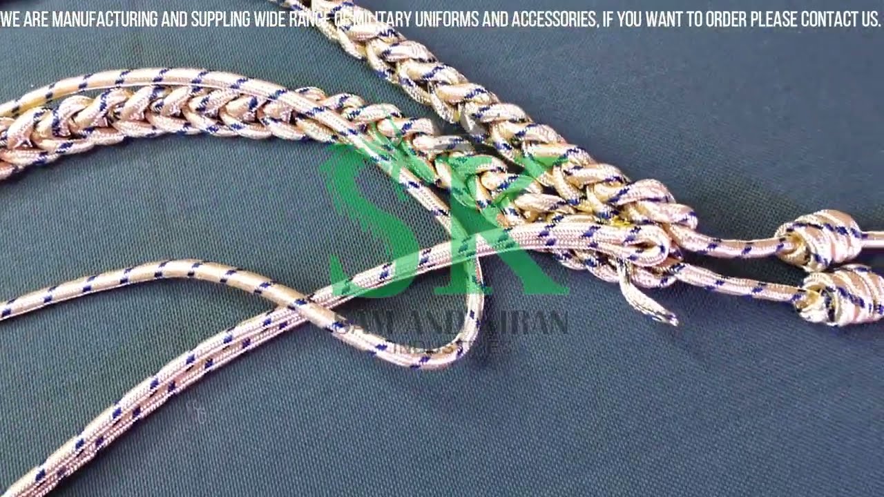 Navy Uniform Aiguillette, Aiguillette military, Aiguillette, Officer rank Aiguillette