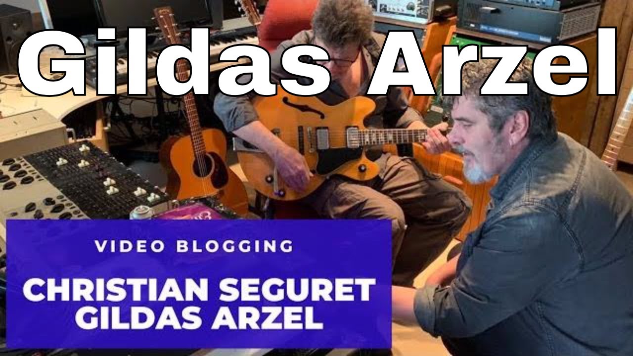 Une journée chez Gildas Arzel au milieu des guitares avec Christian Séguret - 30/04/19