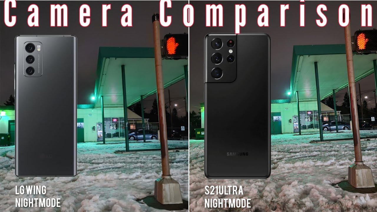 LG Wing VS Samsung Galaxy S21 Ultra Camera Comparison Review Slideshow