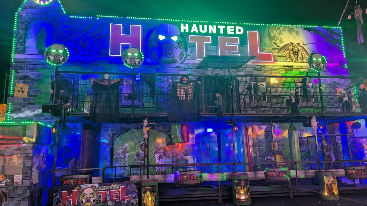 Haunted Hotel - Roulaux/Melissen (NL) walkthrough 2025 Halloween 🎃👻👻