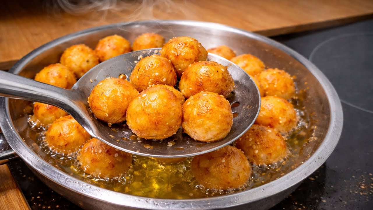Amazing potato recipes! Crispy fried potatoes and delicious potato snacks. 🥔✨