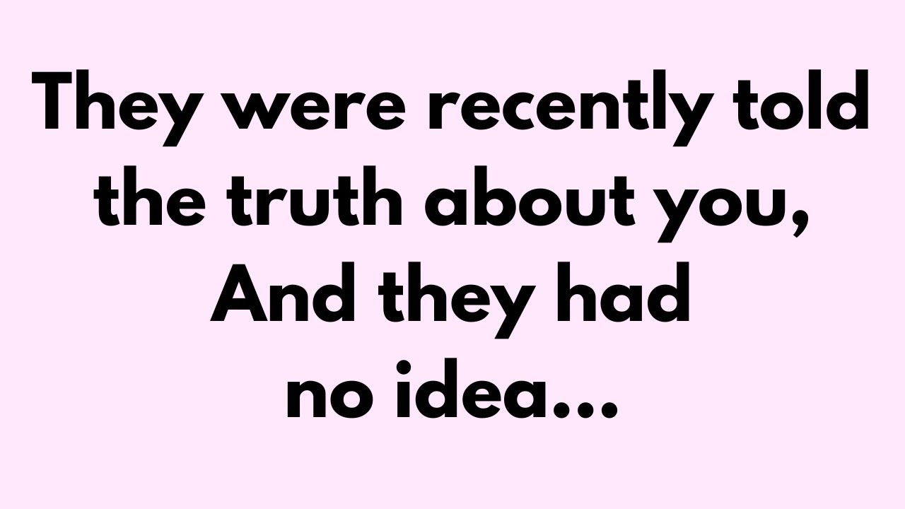 💌 🛑 God Message Today | They were recently told the truth about you... #Godsays #God #Godmessage