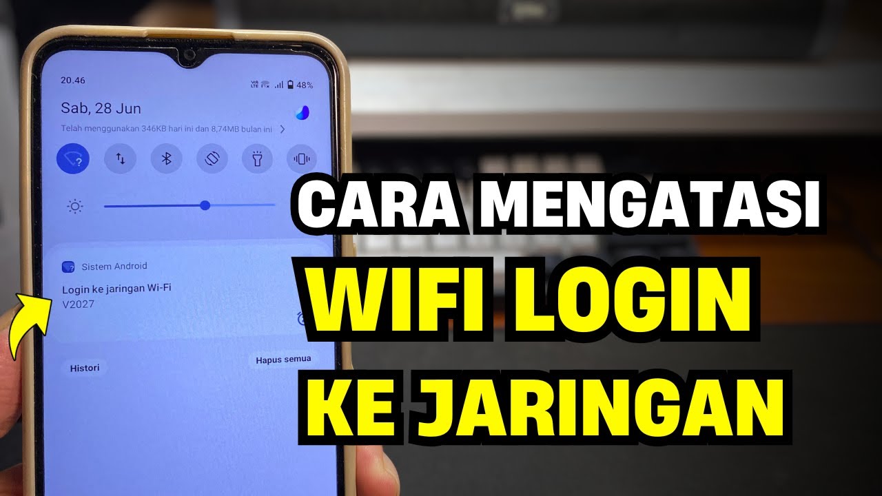Cara Mengatasi WIFI Login Ke Jaringan - Login Ke Jaringan WIFI