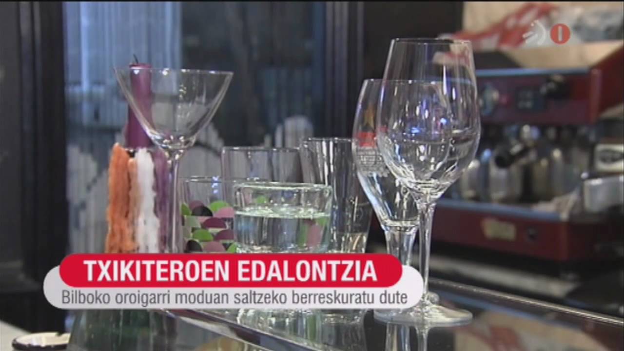 El vaso de Txikito noticia en ETB