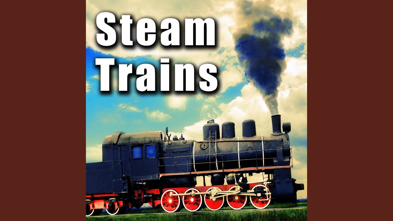 Steam Train Approaches & Passes by with Bell Ringing
