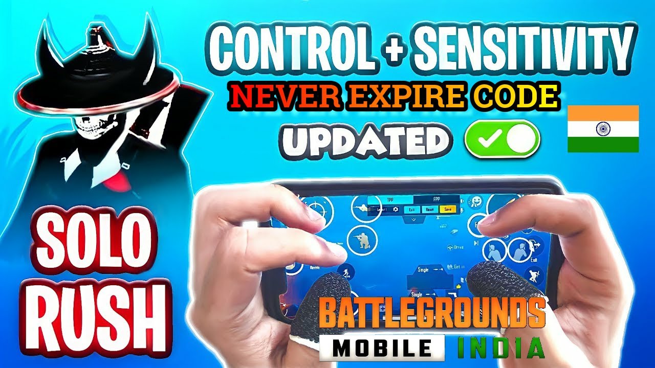 {BGMI} @SoloRush03 Control Code | Solo Rush Control Layout Code | Solo Rush Latest Control Code 2021😍