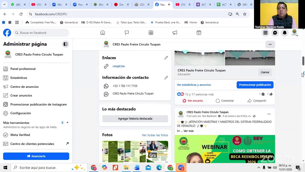 Proceso de titulación Maestría y doctorado CRESPF Tuxpan Generación #36 y #12