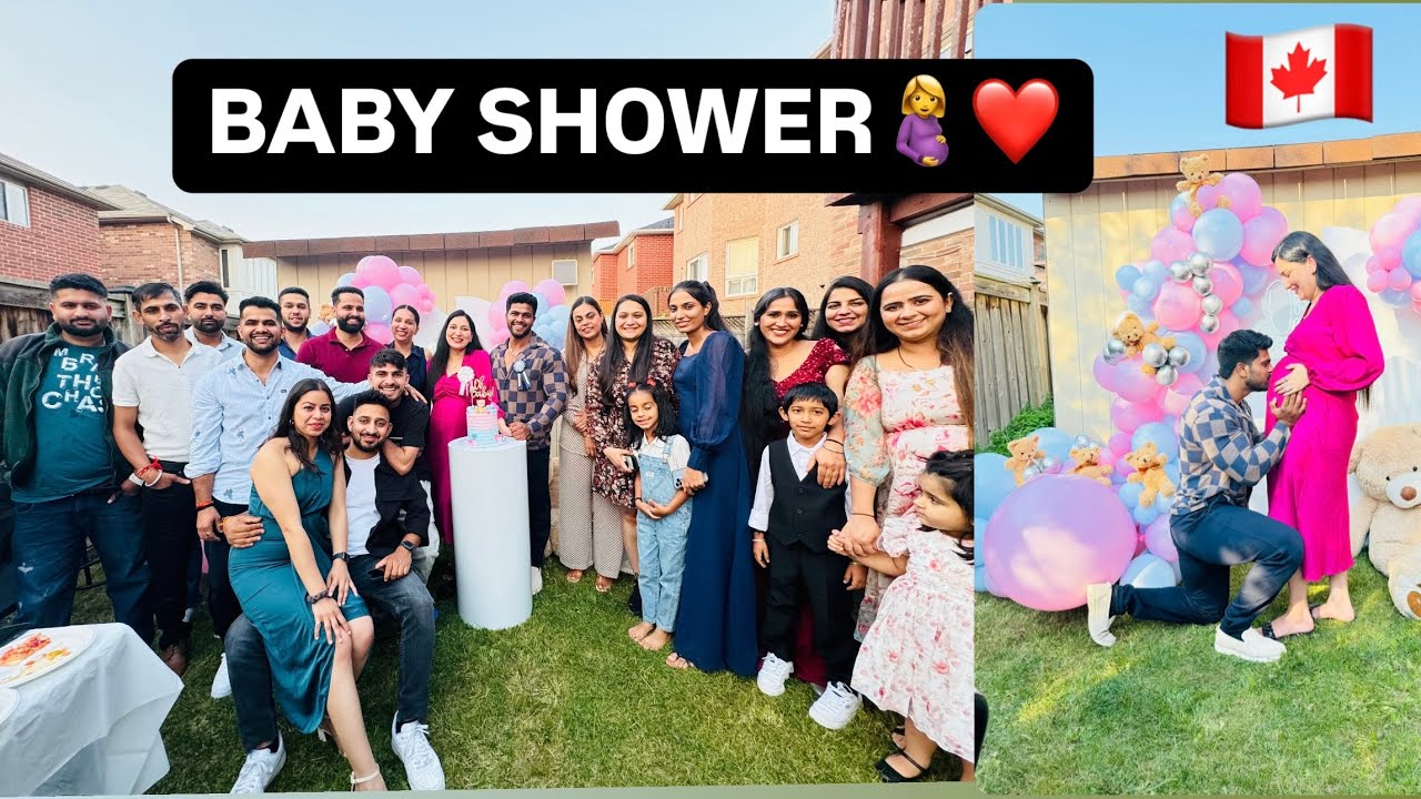 Baby Shower🤰| Boy💙 or Girl🩷 | Life in Canada🇨🇦 #Nikki’sworld