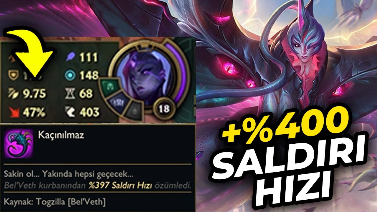 BELVETH İLE 10.00 SALDIRI HIZI YAPTIM! +%400 PASİF KASTIM!