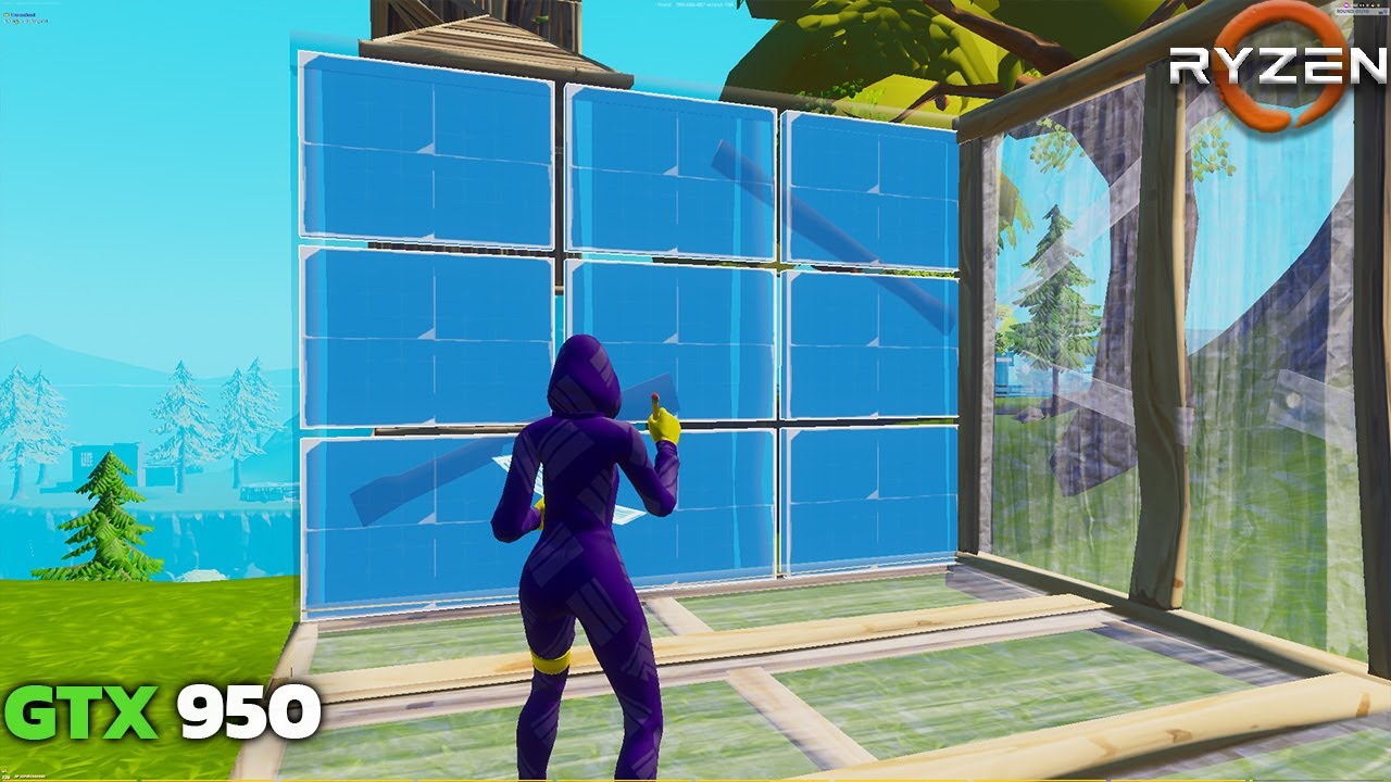 GTX 950 Fortnite Season 8 | REALISTIC| PERFORMANCE MODE 1080p