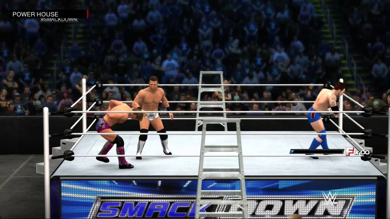 triple threat tlc match wwe championship 13' 14'