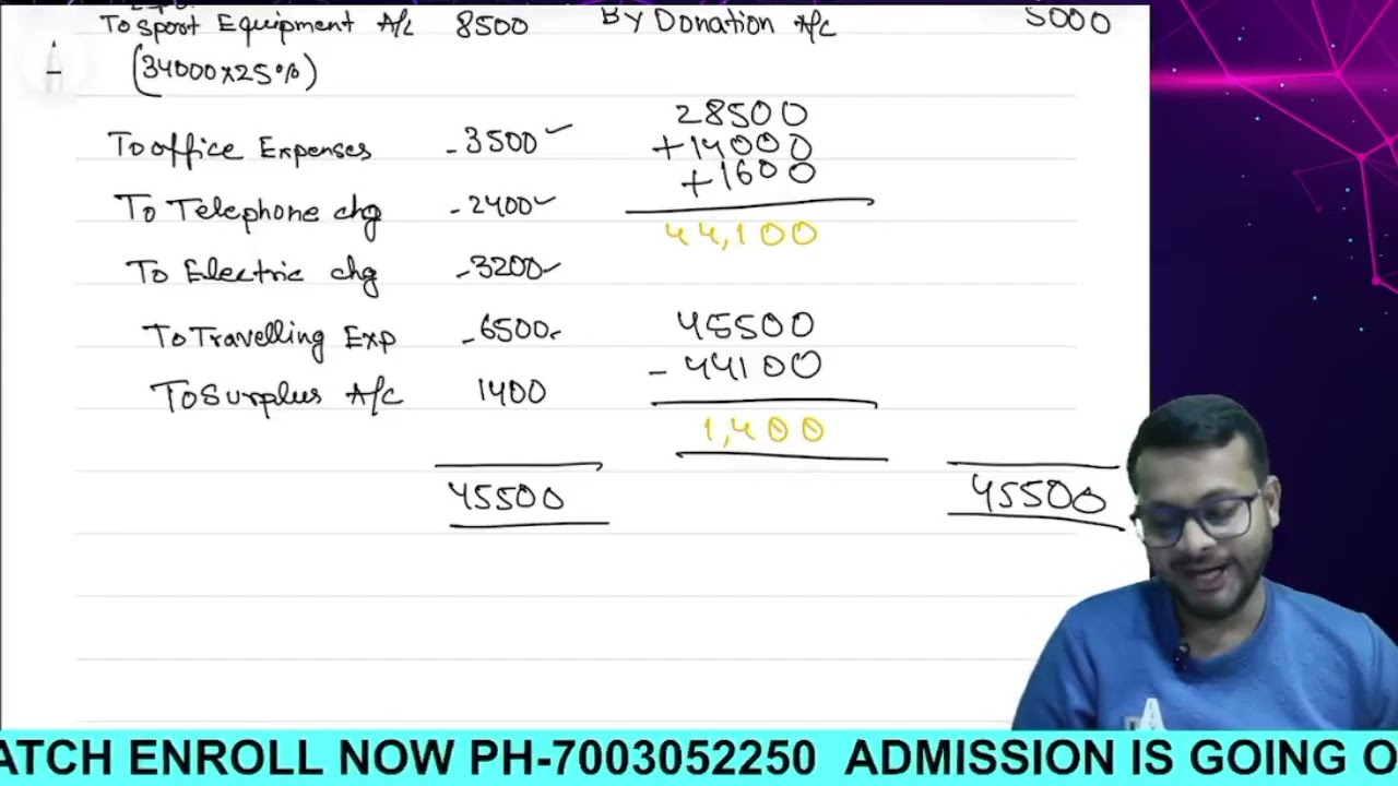 Accounts of Not for Profit Organisations Class 3 | NPO WB.BOARD Class 11