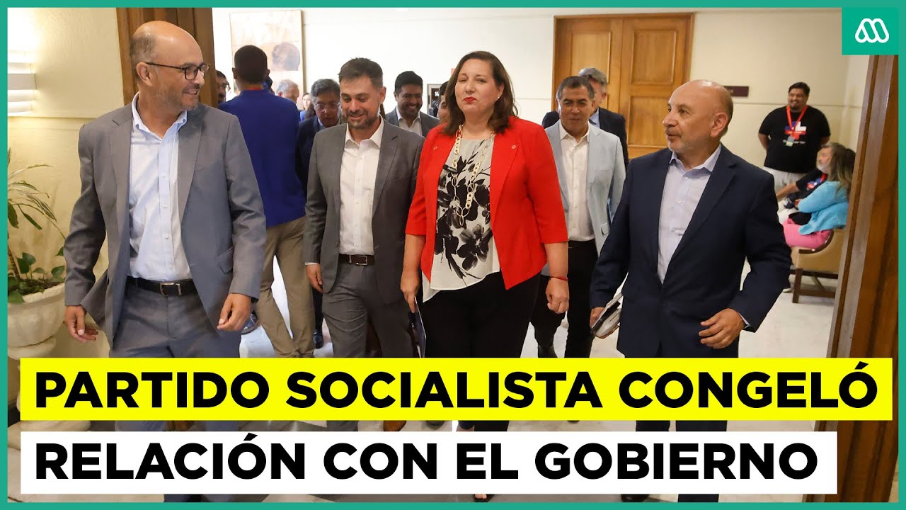 Quiebre total: Partido Socialista anunci&oacute; un congelamiento de las relaciones con el Gobierno