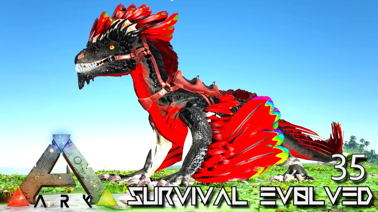 ARK: SURVIVAL EVOLVED - NEW APEX CORRUPTED ROCK DRAKE UPGRADE !! | PRIMAL FEAR ISO CRYSTAL ISLES E35