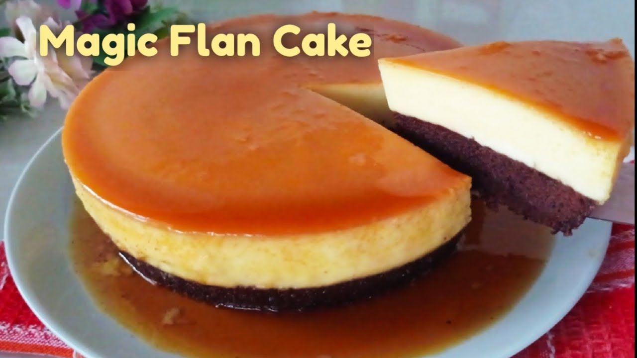 Magic Flan Cake Tanpa Cream Cheese