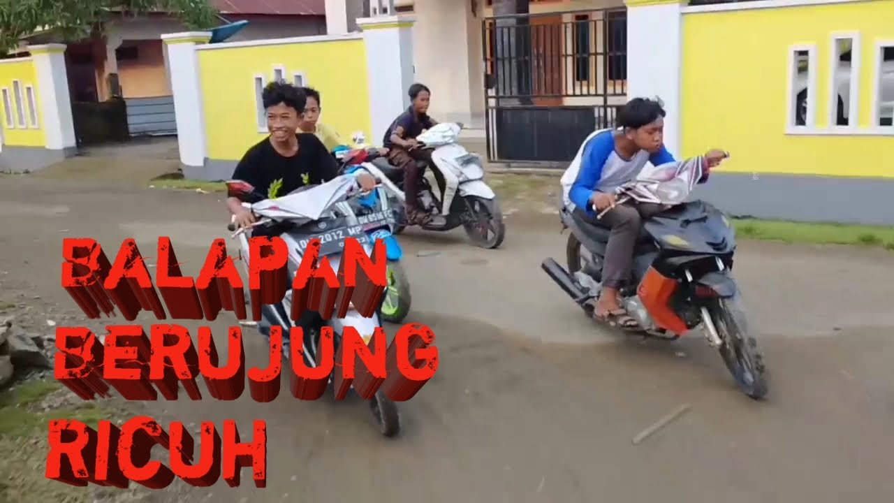 BALAPAN BERUJUNG RICUH