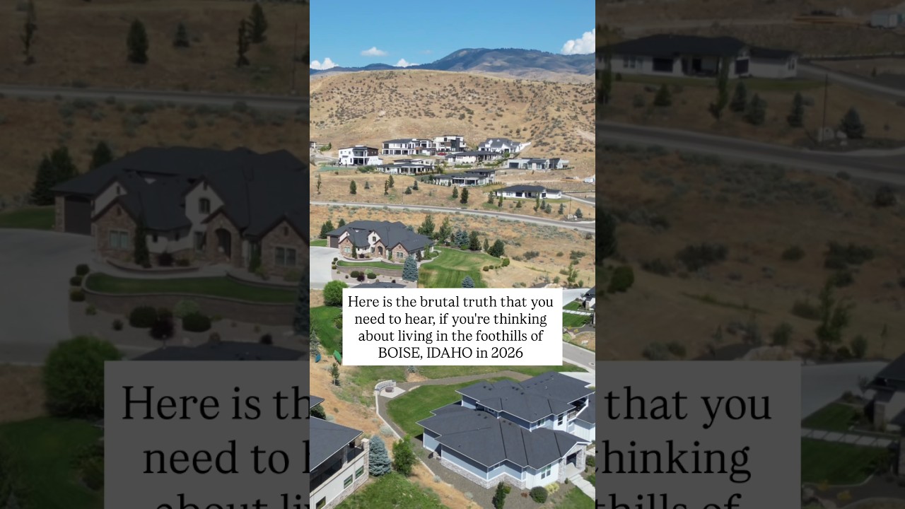 Living in the Boise Foothills Sounds Perfect&hellip; Until You Know This