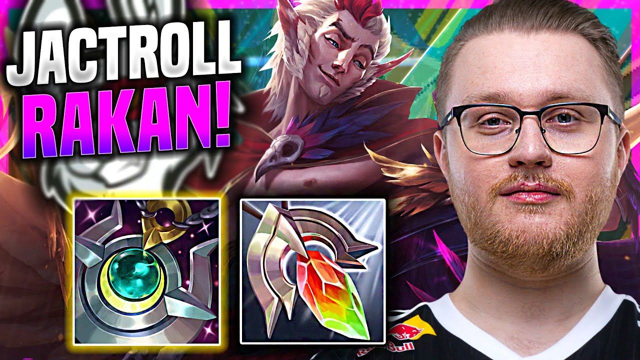 JACTROLL PICKS RAKAN WITH NEW ITEM! - MSF Jactroll Plays Rakan SUPPORT vs Leona! | Challenger TV