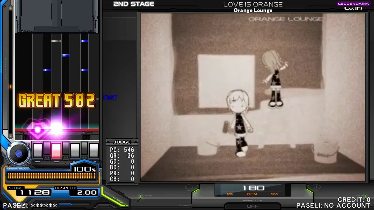 beatmania IIDX 28 BISTROVER LOVE IS ORANGE SPL 正規