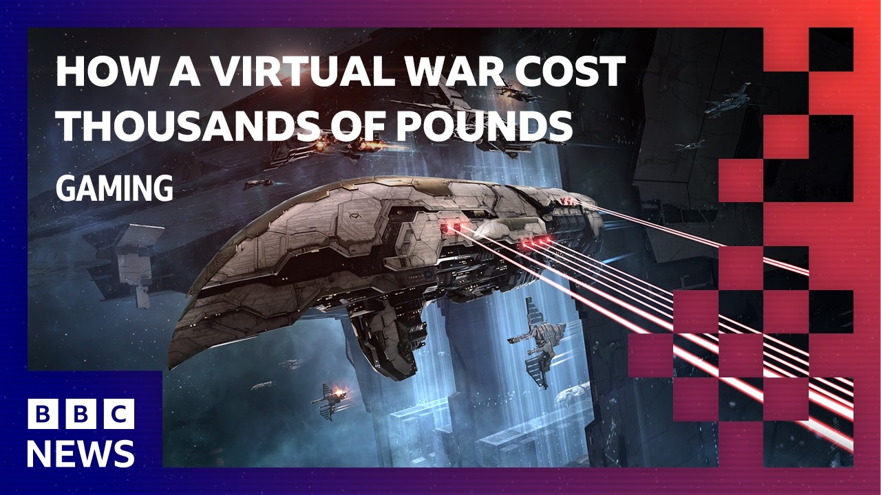 How gamers lost &pound;400,000 fighting a huge virtual space war | BBC News