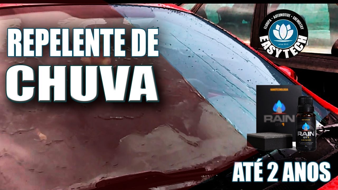 REPELENTE DE CHUVA ATÉ 2 ANOS DE PROTEÇÃO - TUTORIAL