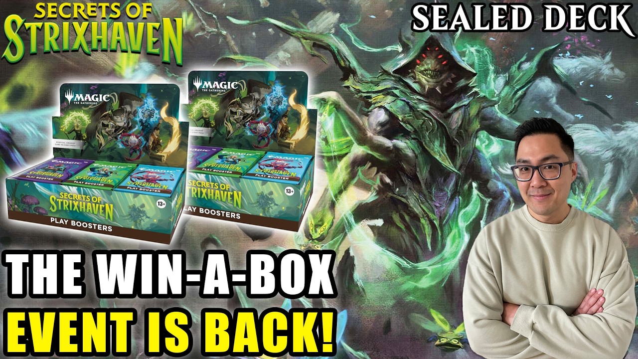 The Win-A-Box Event Is Back! | Arena Direct | Secrets Of Strixhaven Sealed Deck | MTG Arena