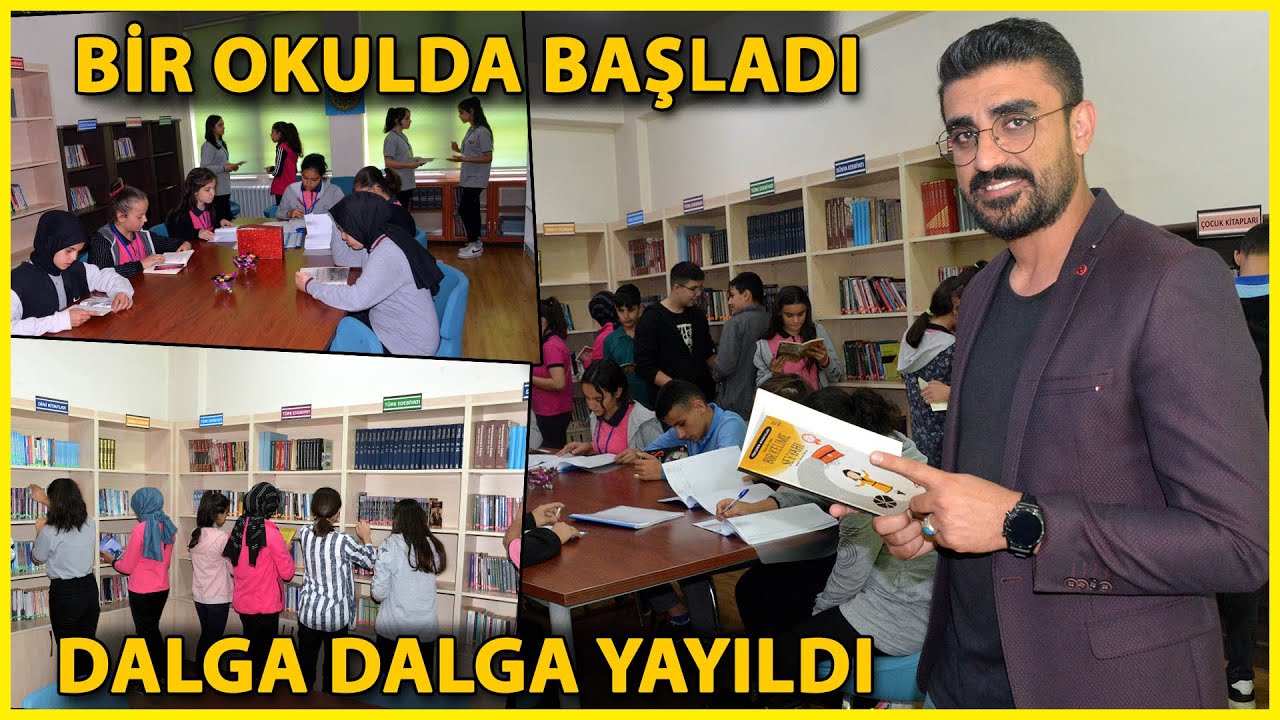 Bir Okulda Başlayan Kitap Projesi, 6 Yılda 20 Bin Öğrenciye Ulaştı