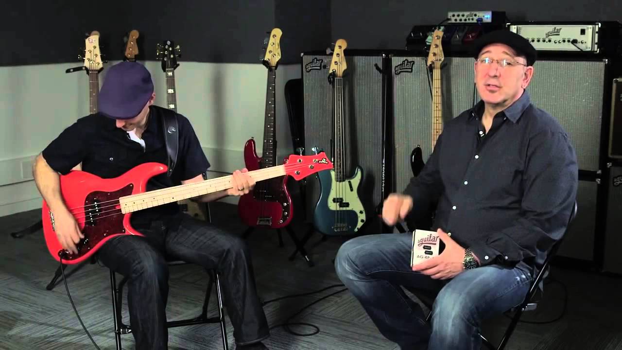 Aguilar 4 Saiter P-Bass Pickups Demo