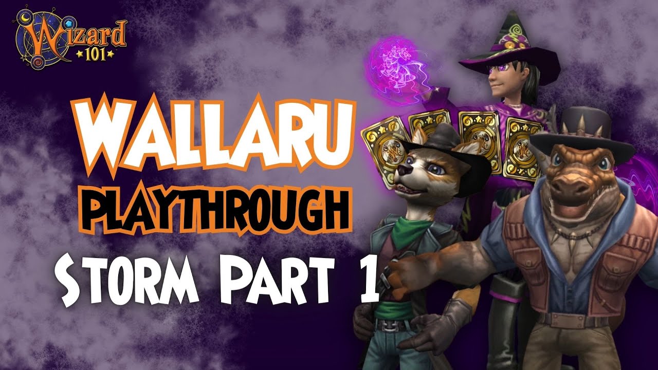 Wizard101 Longplay | Wallaru (Part 1 of 2) - Storm