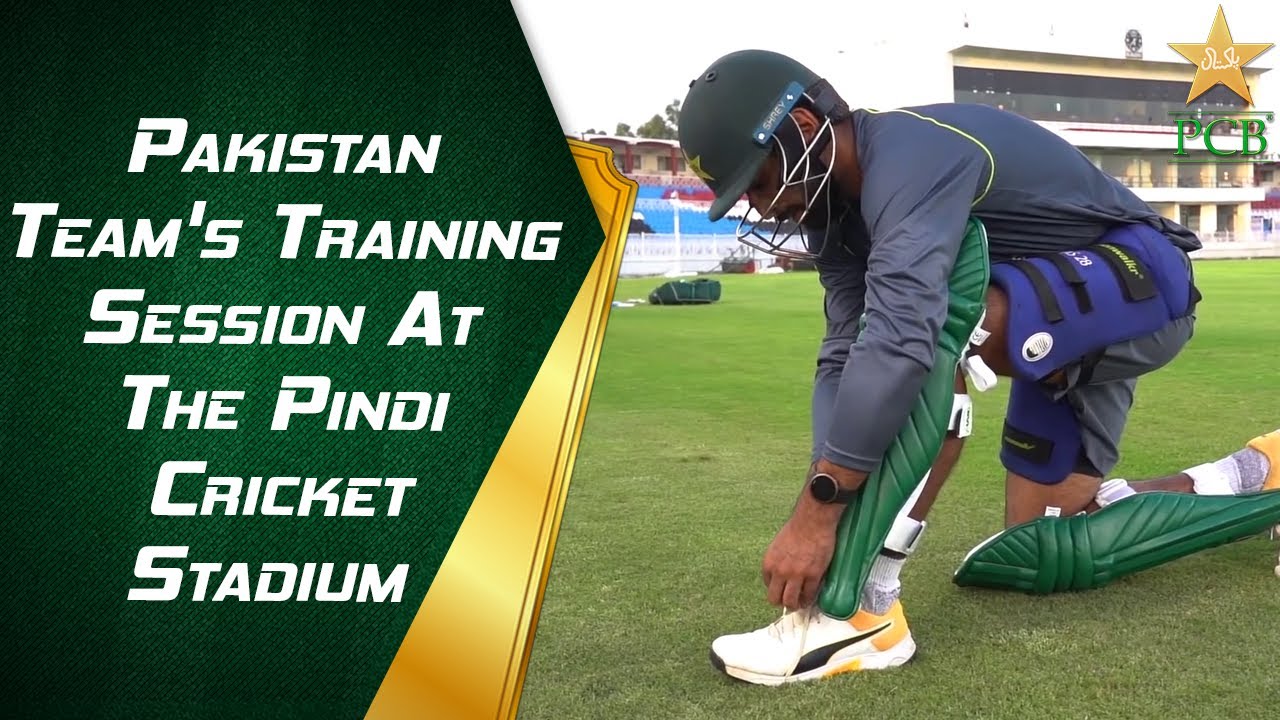 Highlights of the Pakistan Team's Training Session At The Pindi Cricket Stadium, Rawalpindi | MA2E