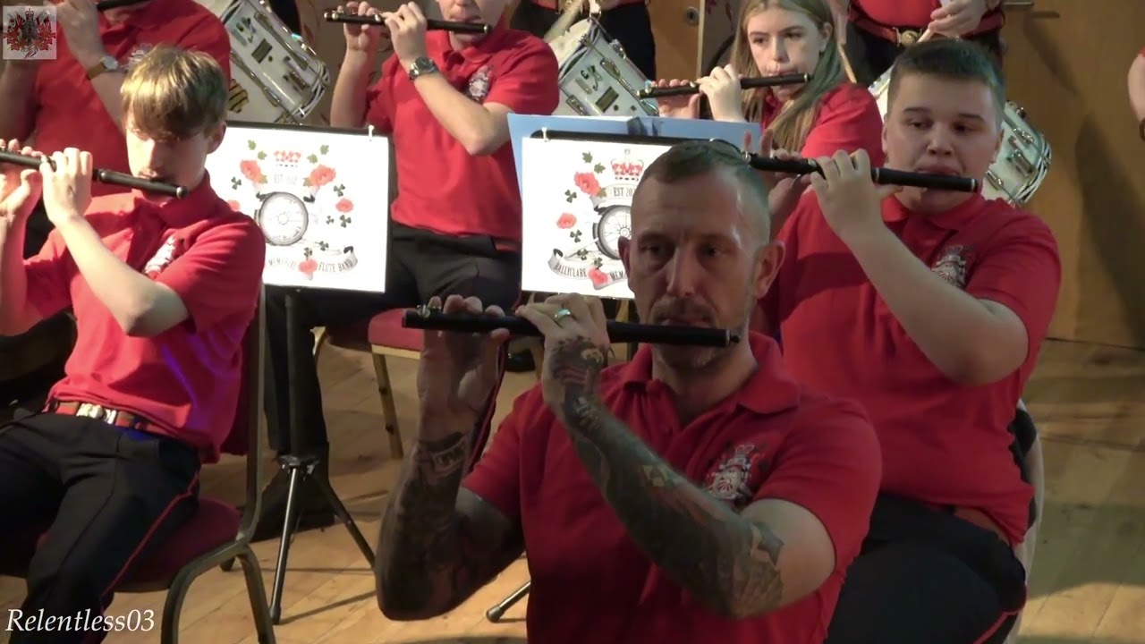 Ballyclare Memorial F.B. (Full Clip 4K) @ Kells SOW Indoor ~ 14/10/23 (4K)