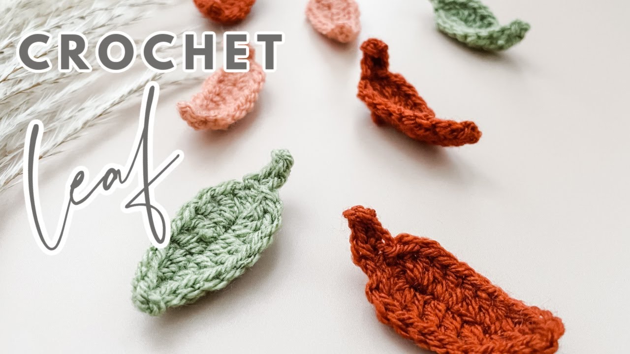 CROCHET: How to crochet a leaf | Bella Coco Crochet