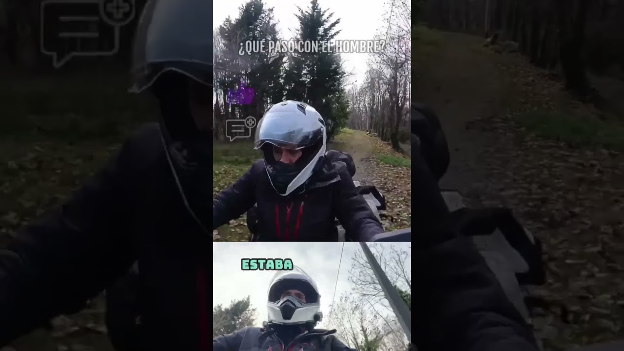 HALLANAMIENTO de MORADA Involuntario 👮🏻&zwj;♂️ #travel #motovlog #europe #motorbike #adventure #europe