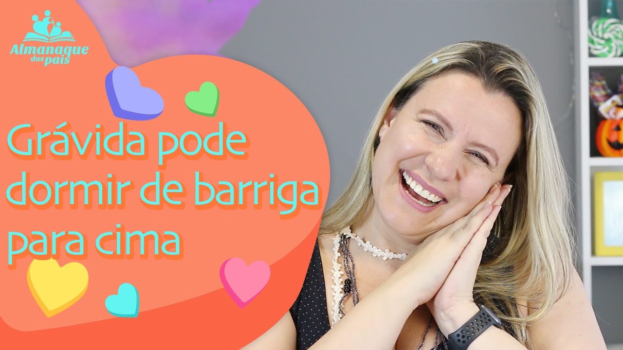 GRÁVIDA PODE DORMIR DE BARRIGA PARA BAIXO OU PARA CIMA?
