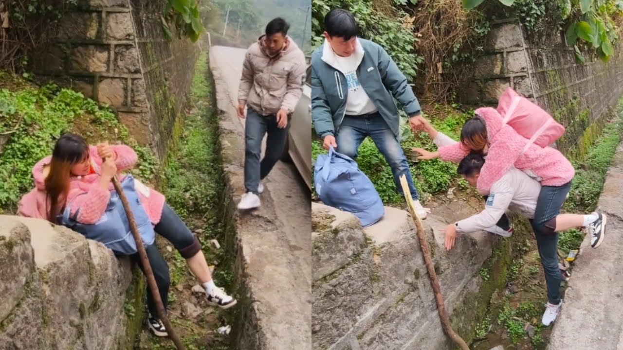 A Kind Passerby Helped A Woman Who Had Fallen On The Roadside, Warming People's Hearts