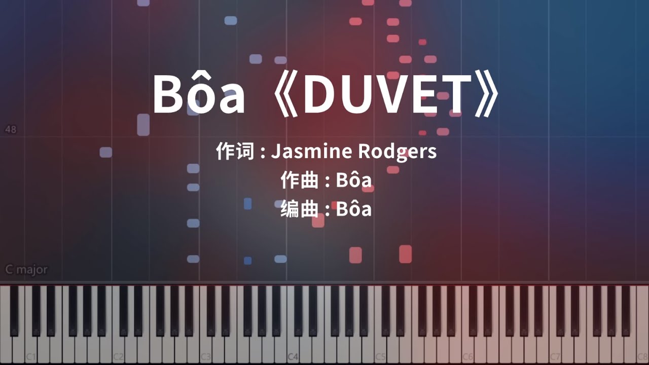 Bôa《DUVET》Piano Cover