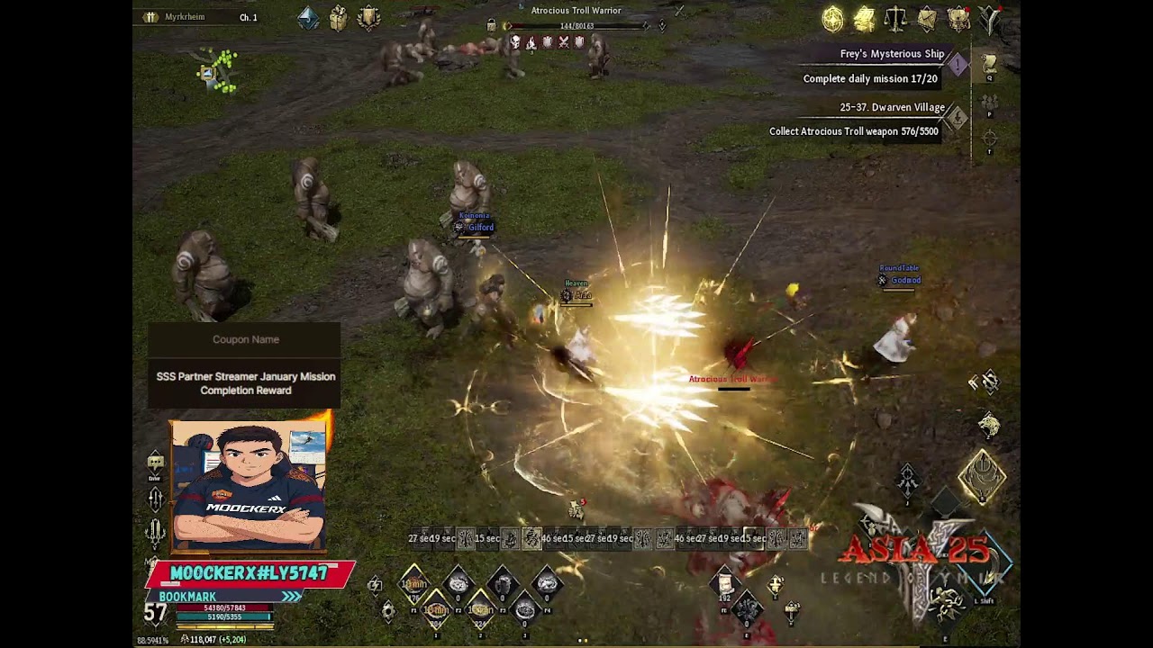 Legend of Ymir live lets go!!