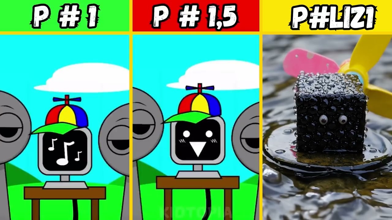 Incredibox Sprunki - PHASE#LIZ1 VS Phase#1 VS Phase#1,5 (BONUS MODE)