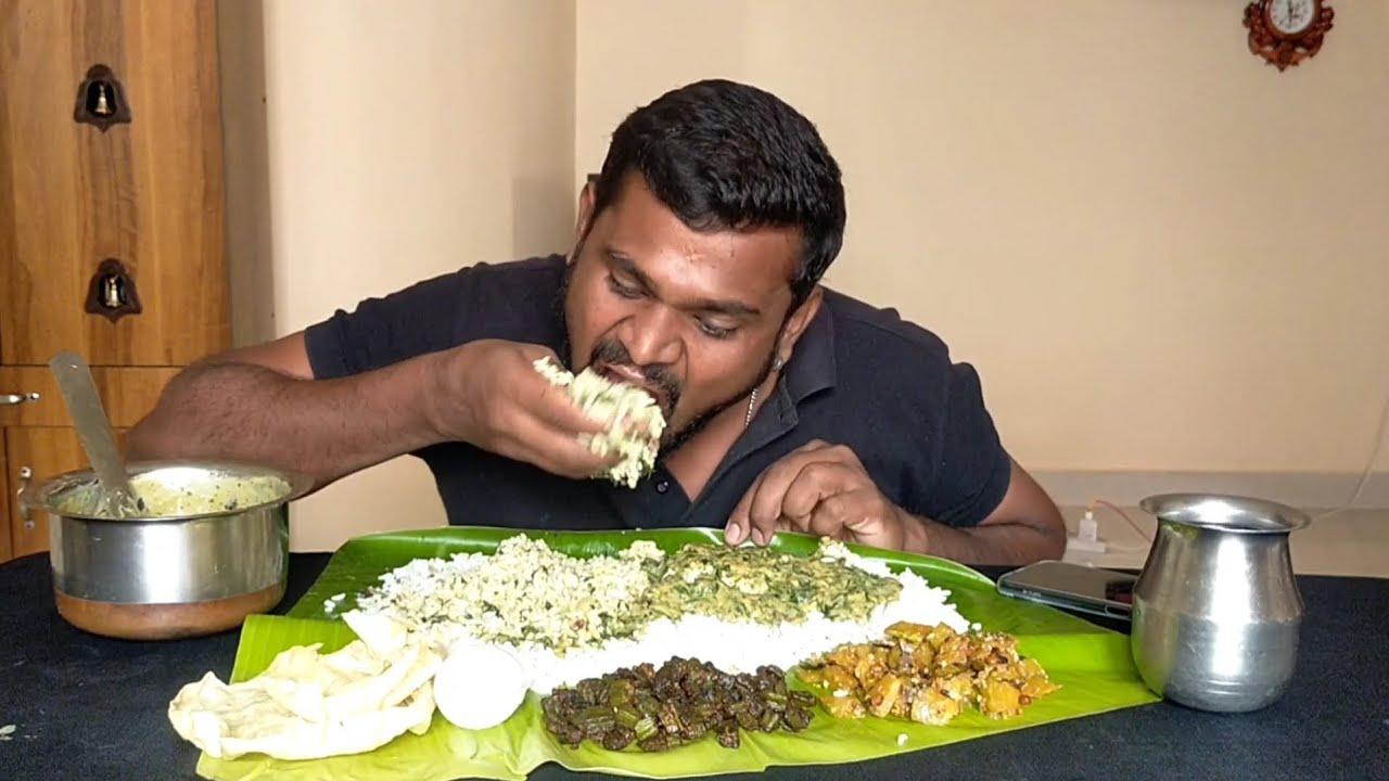 💥💢 #முருங்கைகீரைகடையல் 🤤😇 #pandithurai #eatingshow #foodie #suvaiyaithedi #foodshow #mukbang 