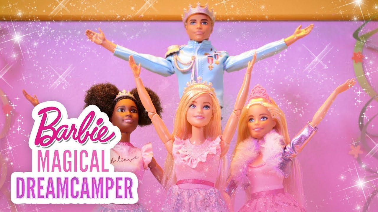 BARBIE & PRINCESA ✨👑💖 Princess Adventure Royal DANCE OFF | Barbie Trailer Mágico| @BarbieBrasil