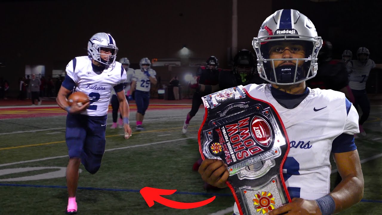 THIS D1 QUARTERBACK IS A CHEAT CODE!😱 (Cactus Shadows Falcons vs Chaparral Firebirds 2025)