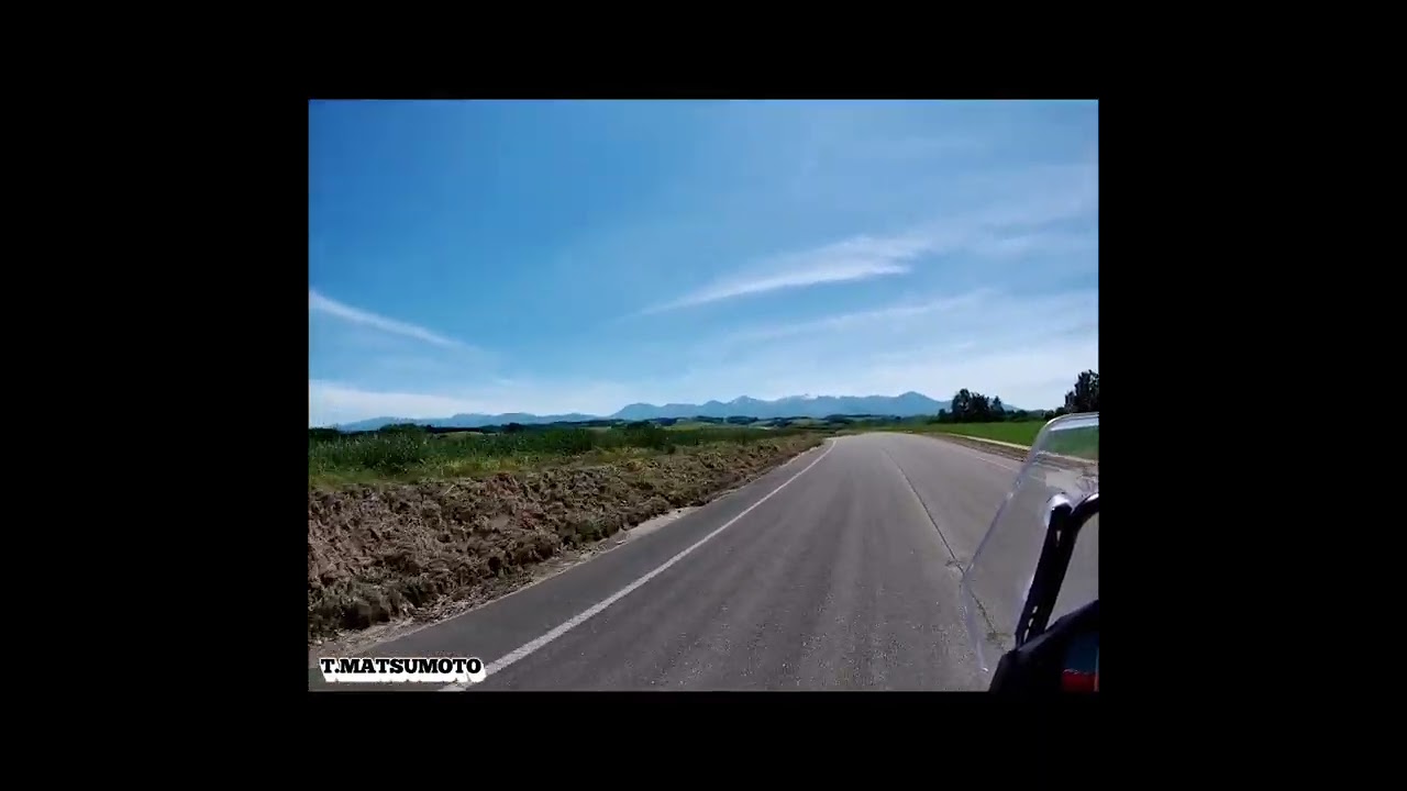 タイムトンネルロード 美瑛