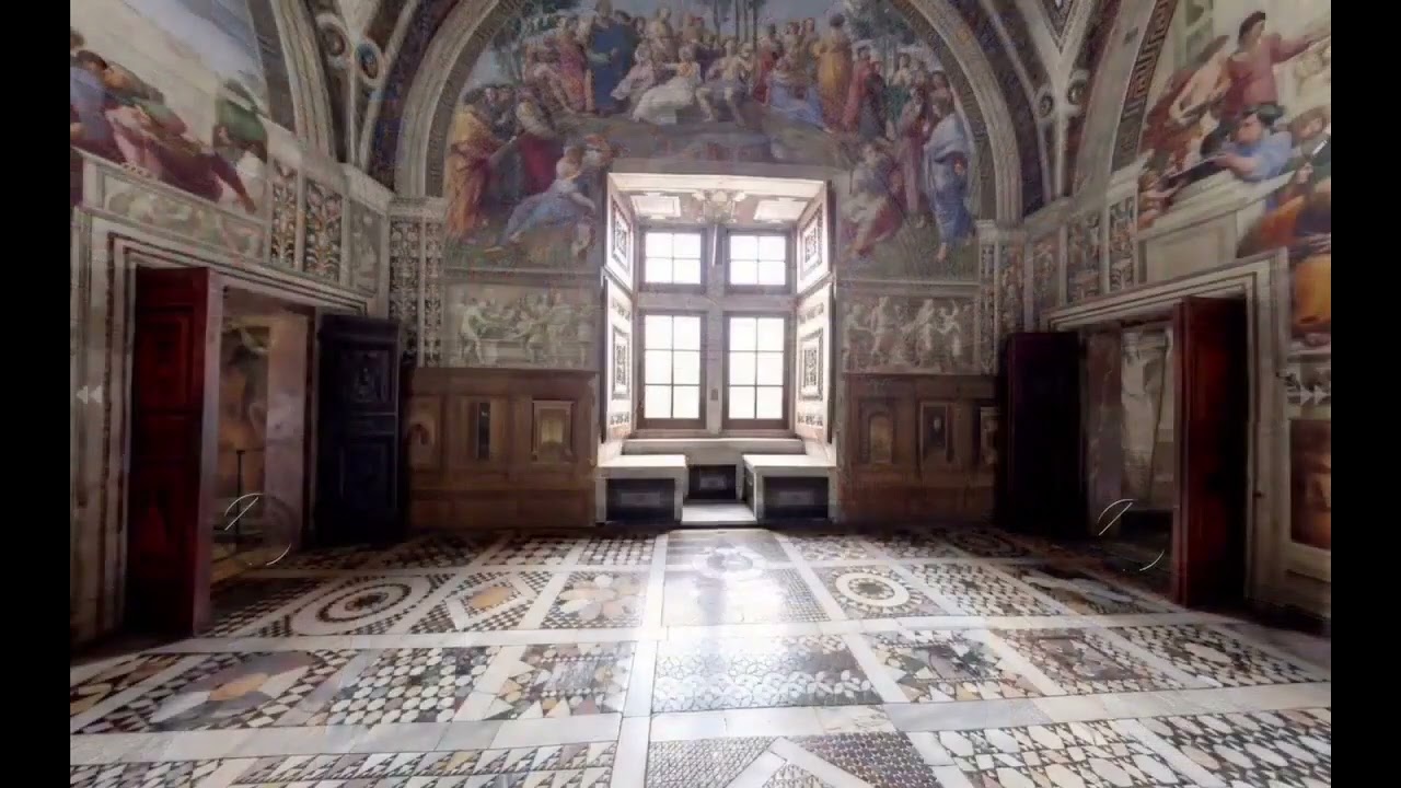 Stanze Vaticane  e Scuola di Atene - Raffaello Sanzio