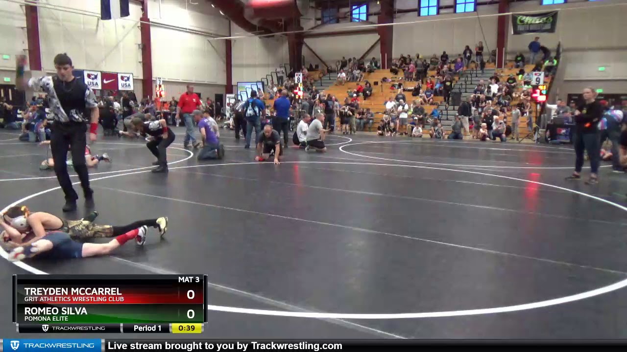 Intermediate 49 Romeo Silva Pomona Elite Vs Treyden McCarrel GRIT Athletics Wrestling Club