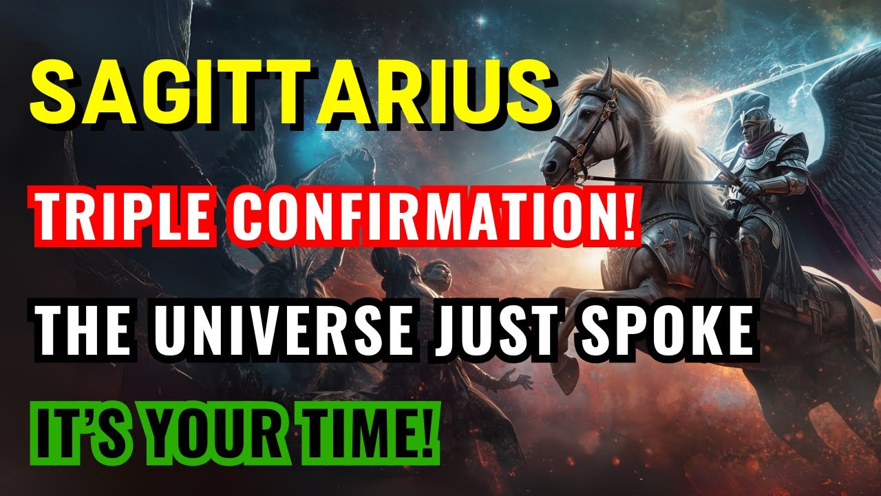 SAGITTARIUS ♐ THIS IS ALL🤩TRIPLE CONFIRMATION FOR YOU❗👀 Horoscope for today OCTOBER 17 2025🔮