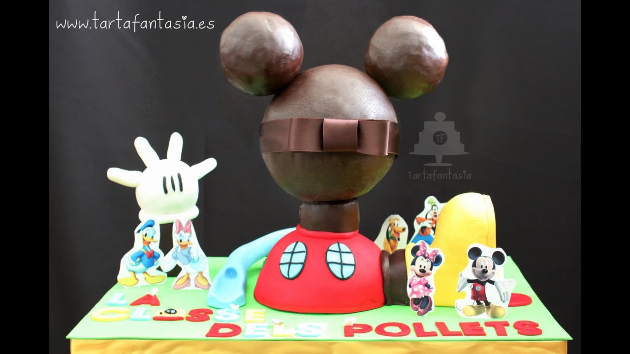Paso a paso Tarta La Casa de Mickey Mouse. Primera parte