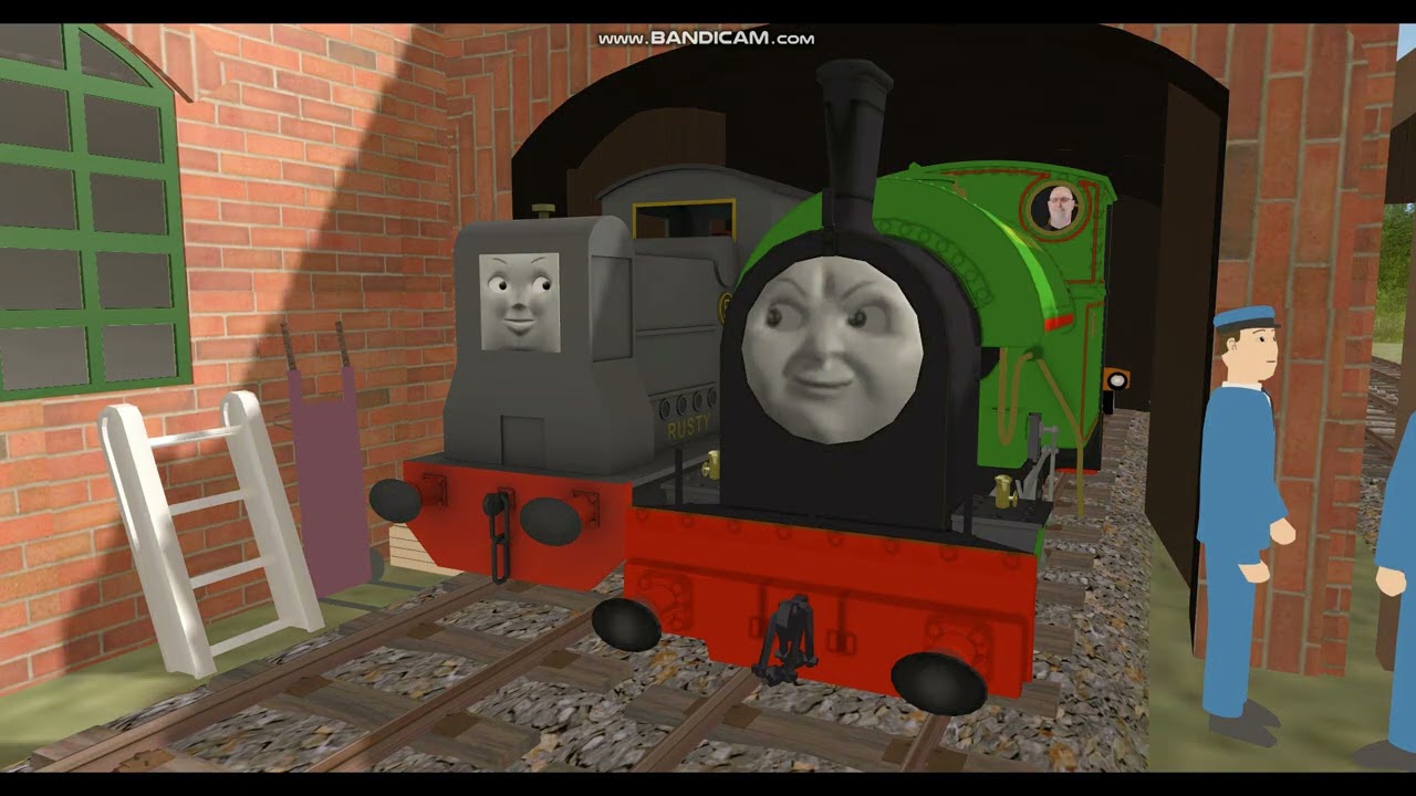 Дункан пугается | Trainz Remake