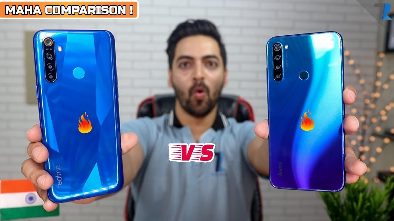 Redmi Note 8 vs Realme 5 - Camera,Display,Performance,Design,Battery & More