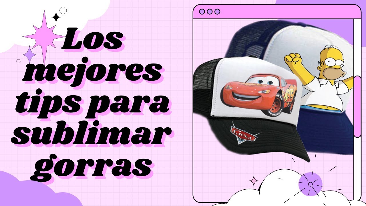 LOS MEJORES TIPS PARA SUBLIMAR GORRAS / VISERAS ETC. TE BRINDAMOS NUESTROS CONSEJOS. 2022